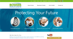 Desktop Screenshot of bowersinsurance.com